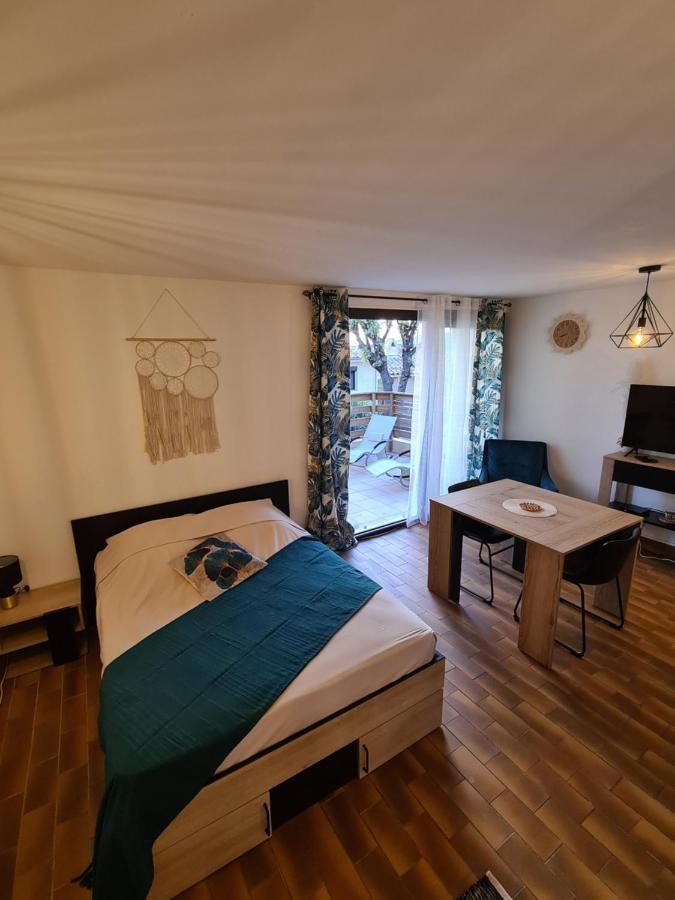 Studio Avec Terasse Vue Mer Портисьо Экстерьер фото