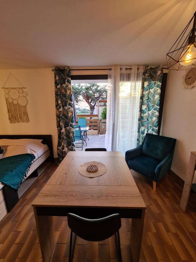 Studio Avec Terasse Vue Mer Портисьо Экстерьер фото